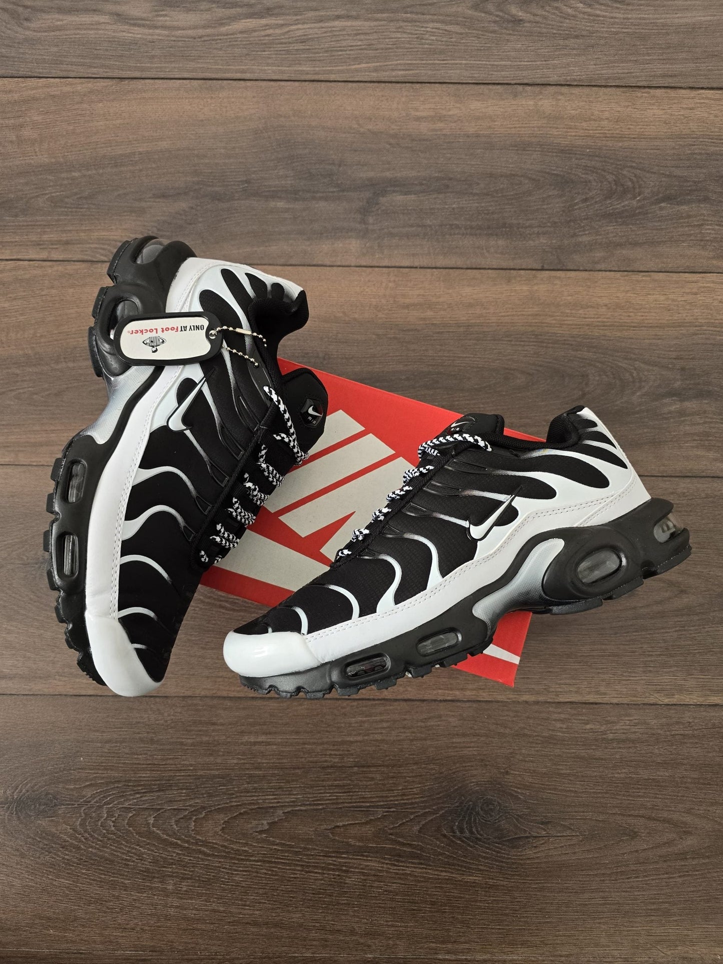 TN NEGRA BLANCA CORDONES OREO