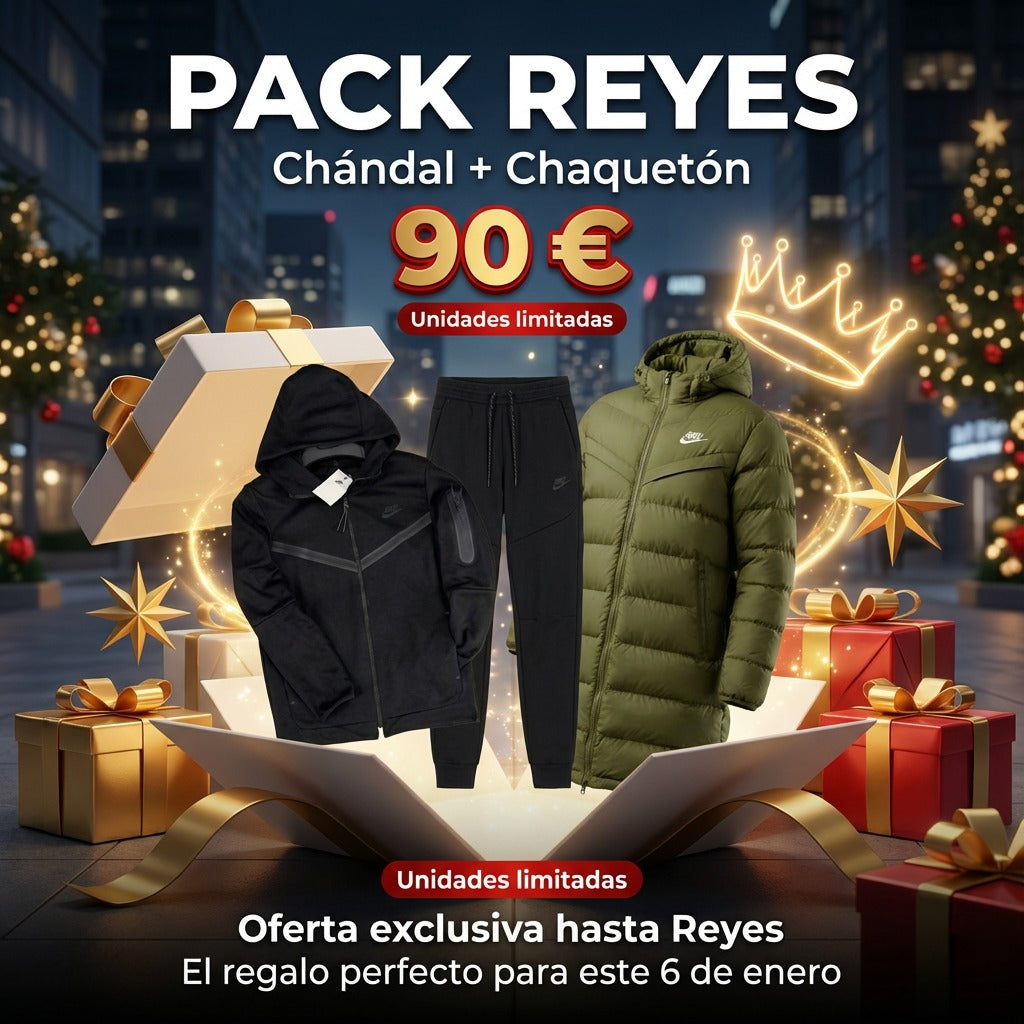 🎁 PACK REYES  Chándal + Chaquetón por SOLO 90 €