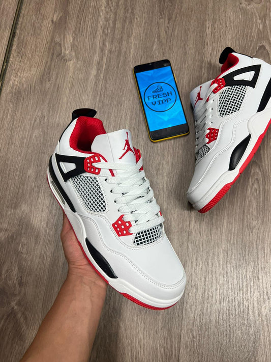 ZAPATILLAS RETRO 4 ROJAS
